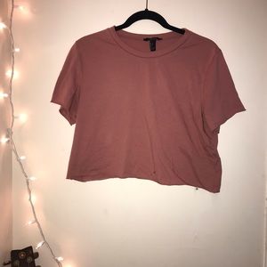 Pink Forever 21 Crop Top